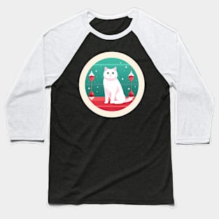 Turkish Van Cat Xmas Ornament, Love Cats Baseball T-Shirt